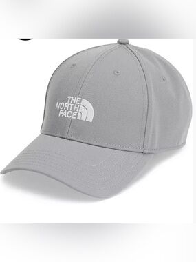 The North Face Light Gray Mens 66 Hat Logo Baseball Cap